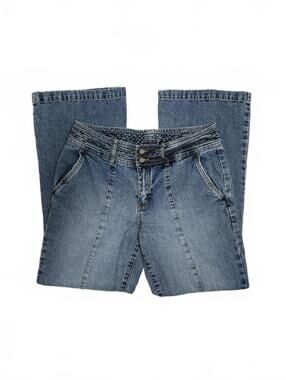 Women Y2K Denim Flare leg Jeans